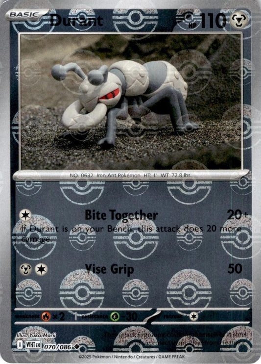 Durant - 070/086 - Pokeball Holo