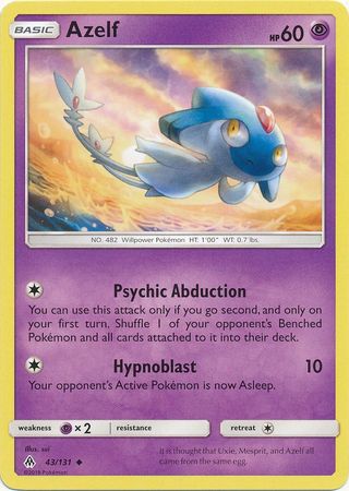 Azelf - 43/131 - Uncommon
