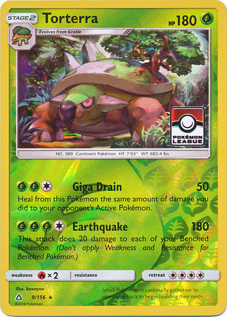 Torterra - 9/156 - League Promo