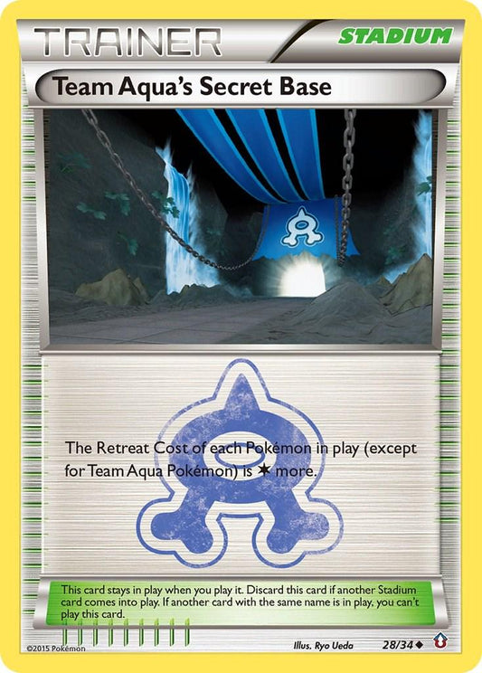 Team Aqua´s Secret Base - 28/34 - uncommon