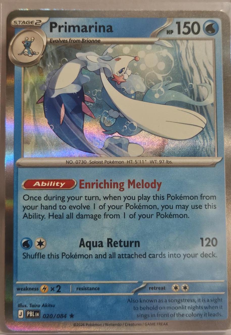 Primarina - 020/084 - Rare