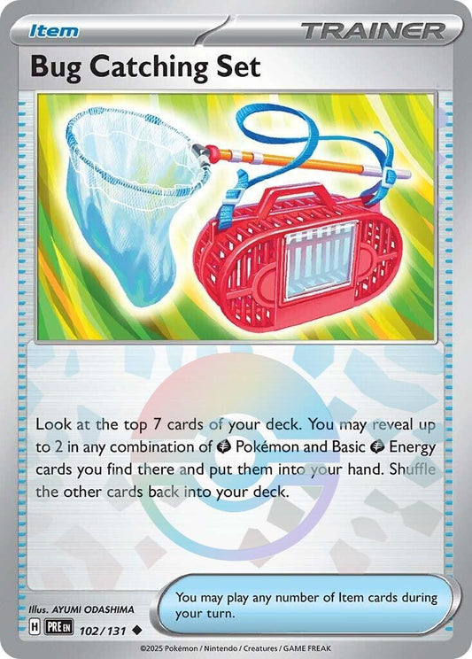 Bug Catching Set - 102/131 - Pokeball Holo