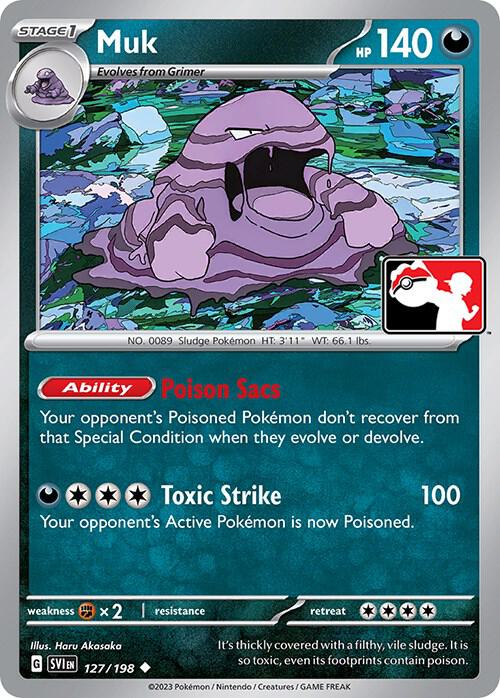 Muk - 127/198 - Uncommon - Prize Pack