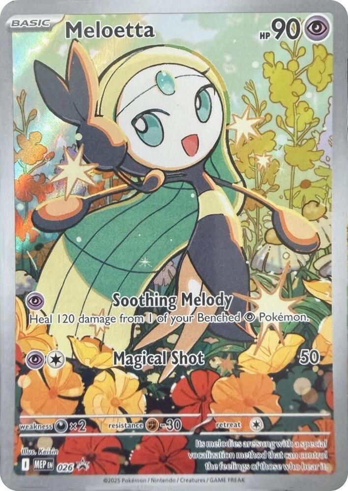 Meloetta - MEP026 - Promo