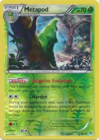 Metapod - 2/106 - Uncommon