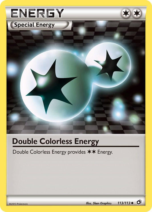 Double Colorless Energy - 113/113 - uncommon