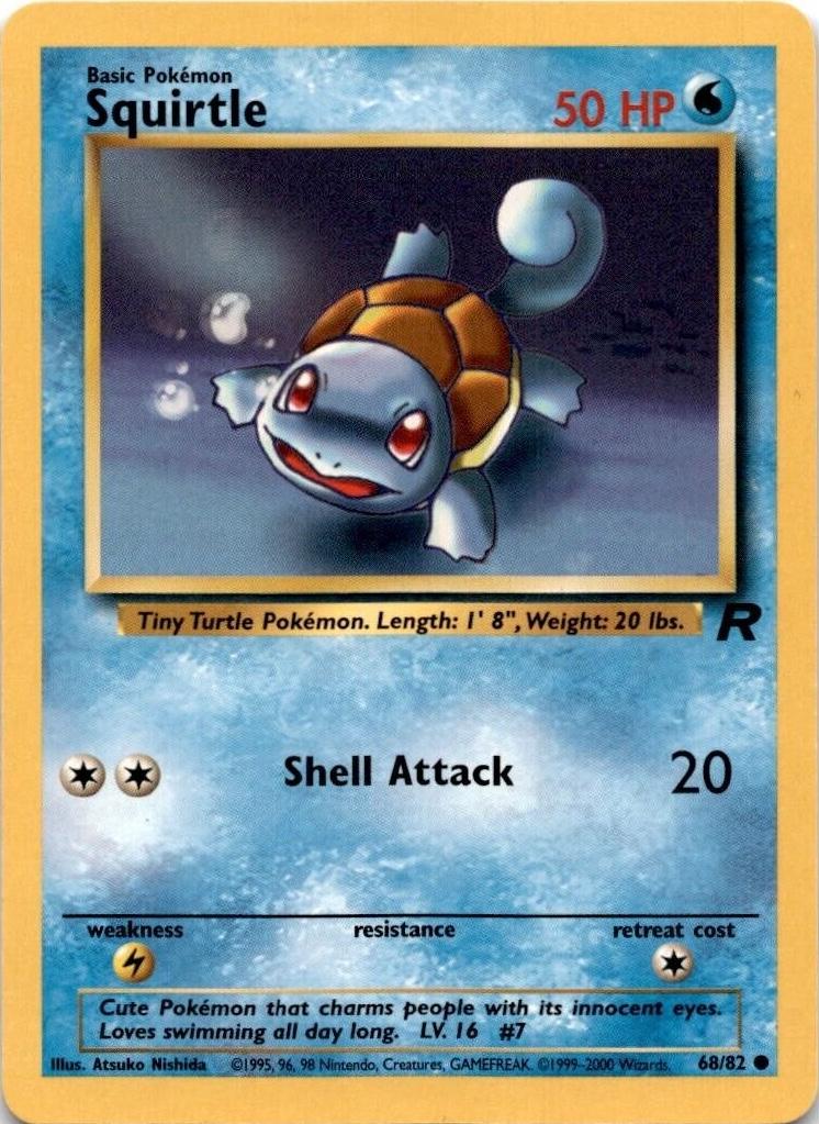 Squirtle - 68/82 - Common