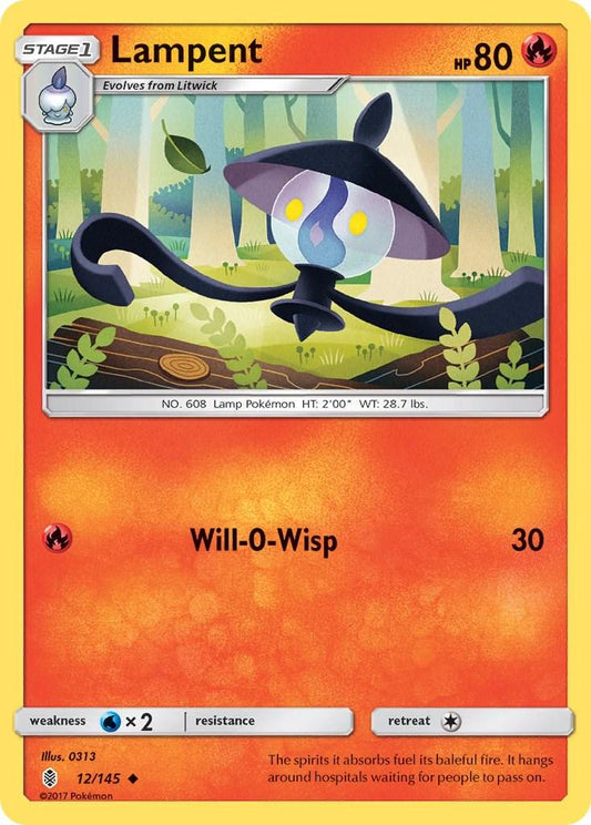 Lampent - 12/145 - Uncommon