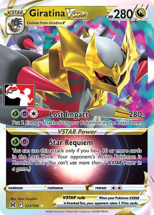Giratina VSTAR - 131/196 - Ultra rare prize pack