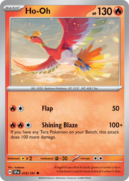 Ho-Oh - 019/191 - Uncommon