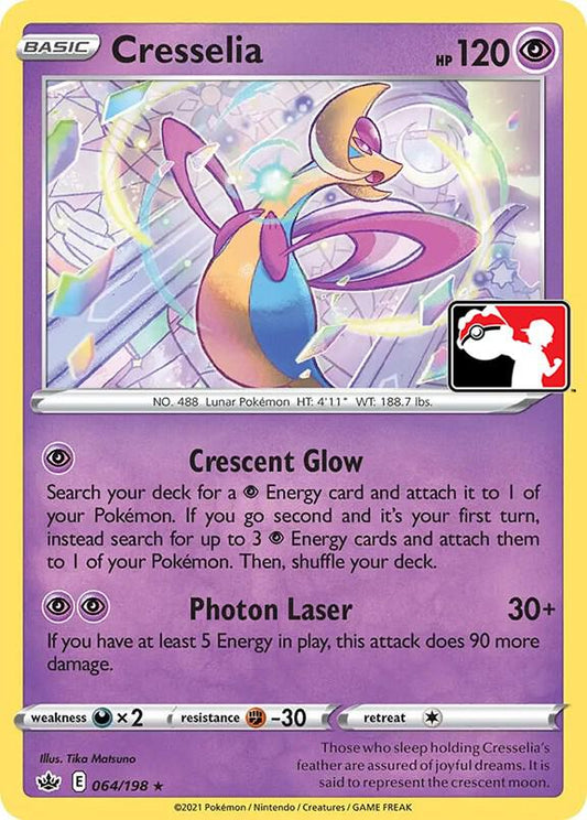 Cresselia - 064/198 - rare prize pack