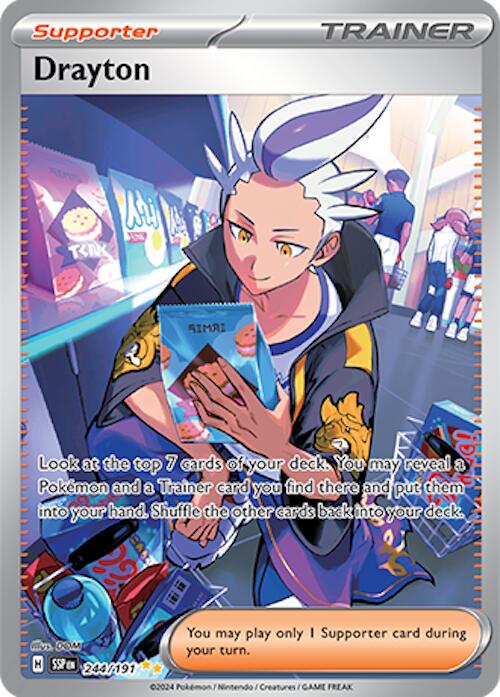 Drayton - 244/191 - Full art ultra rare