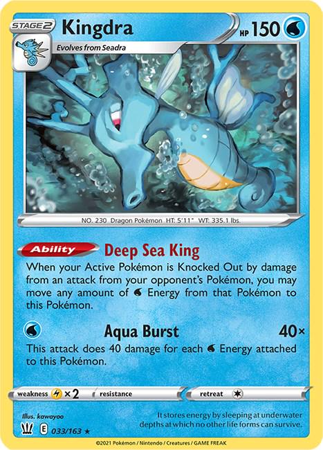 Kingdra - 033/163 - Rare