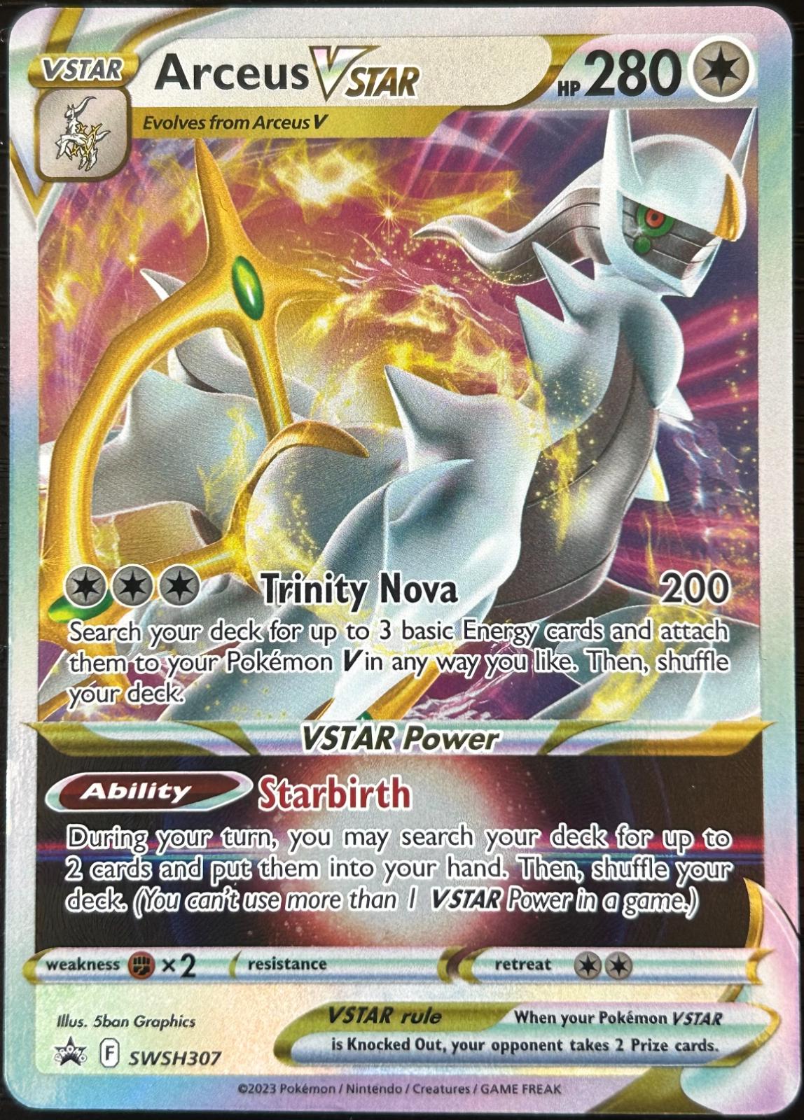 Arceus Vstar - SWSH307 - Promo