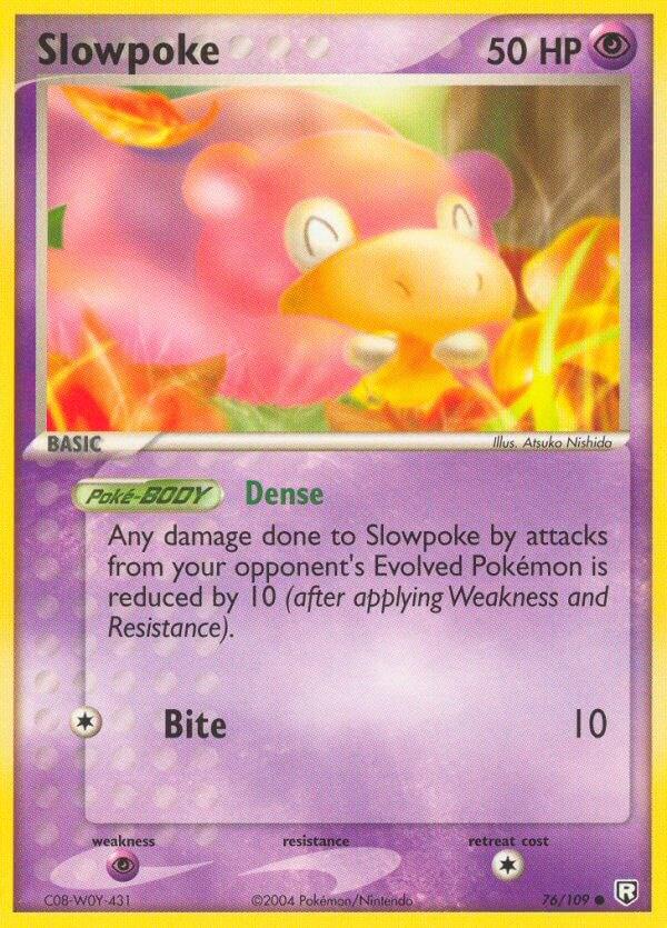 Slowpoke - 76/109 - Common