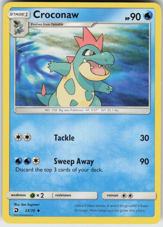 Croconaw - 23/70 - Uncommon