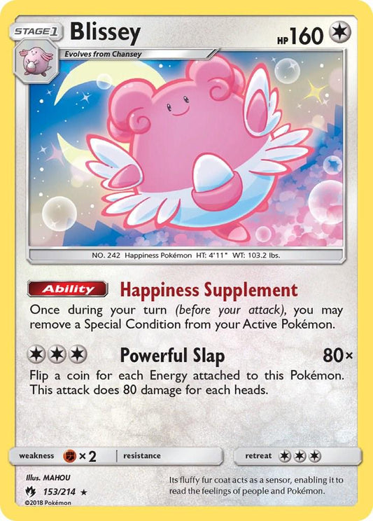 Blissey - 153/214 - Rare holo