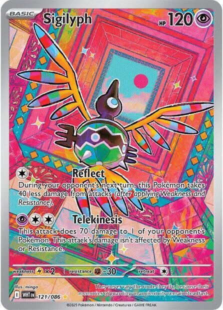 Sigilyph - 121/086 - Special Illustration rare