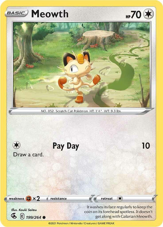 Meowth - 199/264 - Common - Vualá sellado