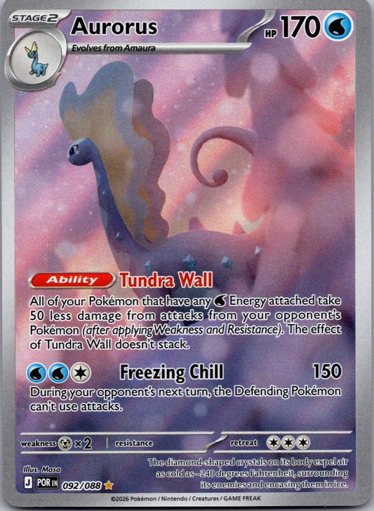 Aurorus - 092/088 - Illustration Rare