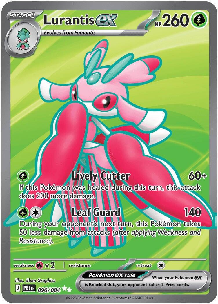 Lurantis ex - 096/084 - Full art Ultra Rare