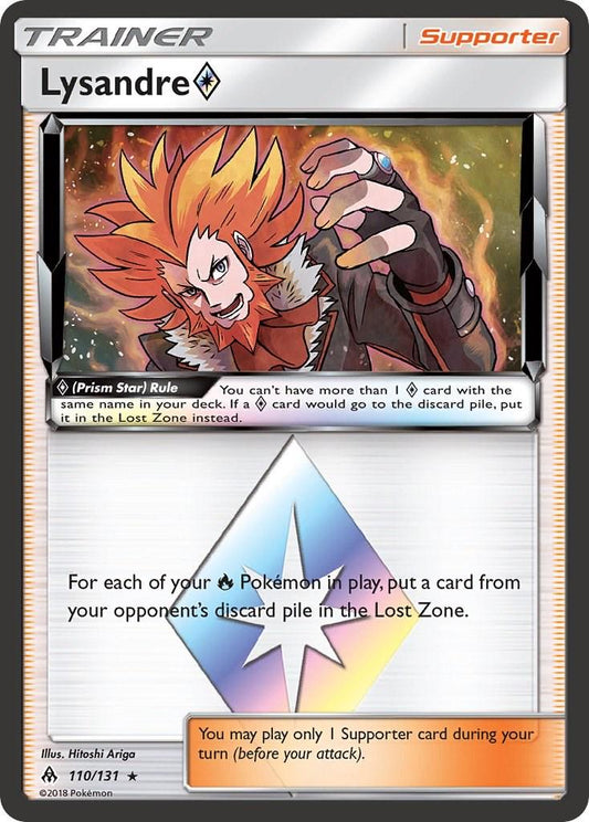 Lysandre Prism star - 110/131 - Ultra rare