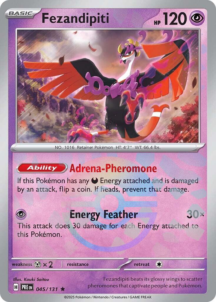 Fezandipiti - 045/131 - Pokeball holo rare