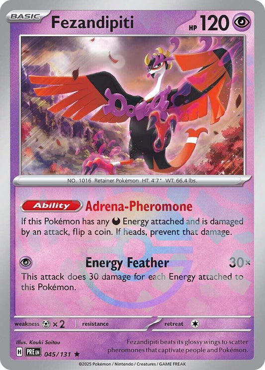 Fezandipiti - 045/131 - Pokeball holo rare