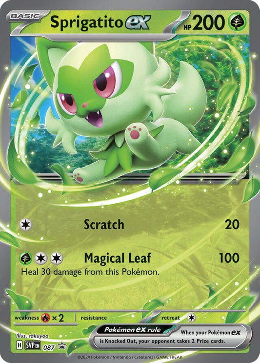 Sprigatito ex - SVP087 - Promo