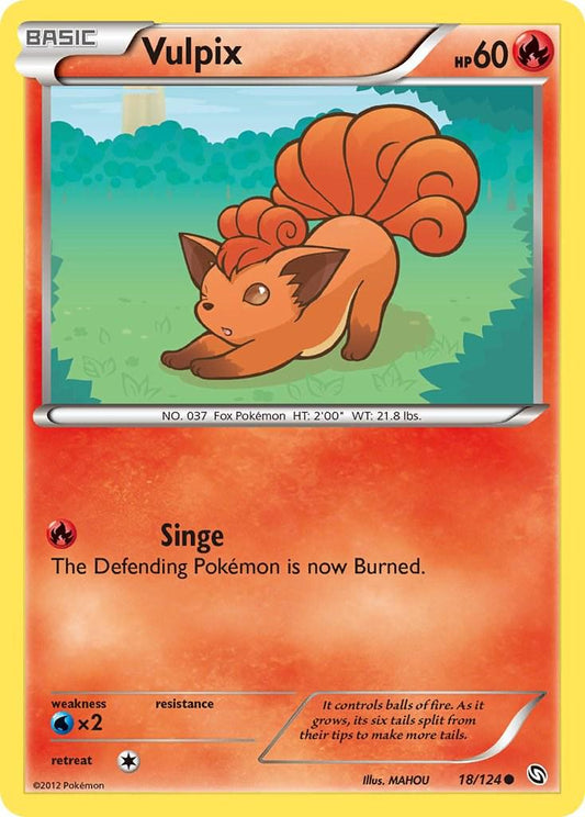 Vulpix - 18/124 - Common