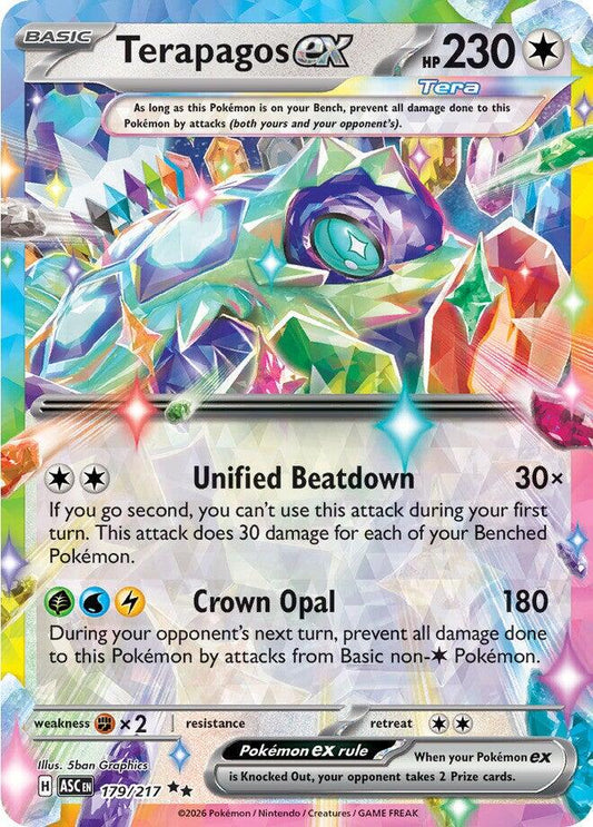 Terapagos ex - 179/217 - Ultra Rare