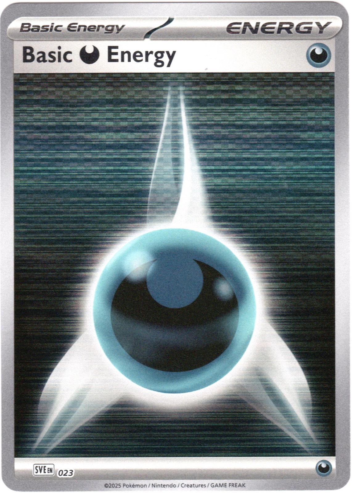 Darkness basic Energy - SVE023 - Reverse Holo