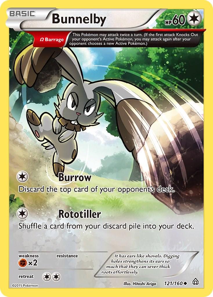 Bunnelby - 121/160 - Uncommon