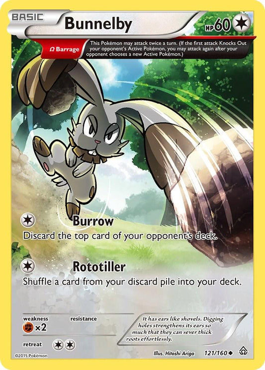 Bunnelby - 121/160 - Uncommon