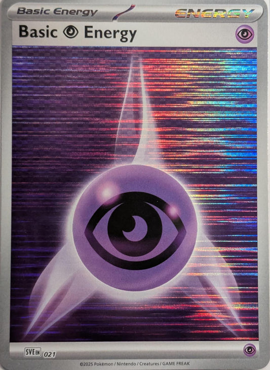 Psychic basic Energy - SVE021 - Reverse Holo