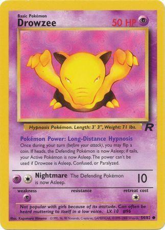 Drowzee - 54/82 - Common