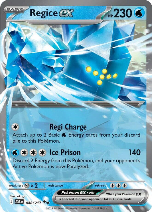 Regice - 048//217 - Ultra Rare