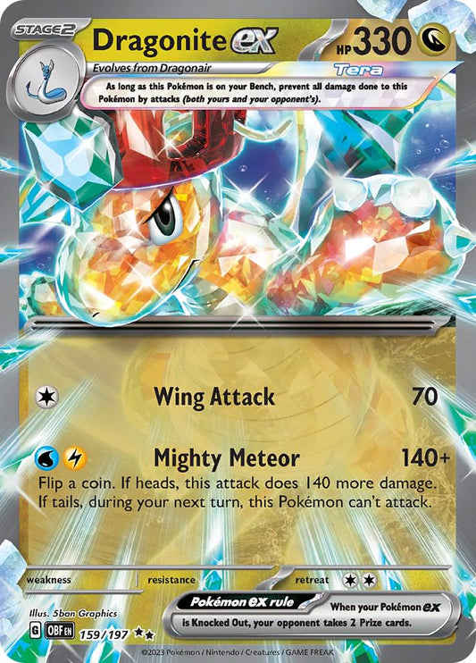 Dragonite ex - 159/197 - Ultra Rare