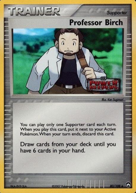 Professor Birch - 80/108 - Uncommon reverse