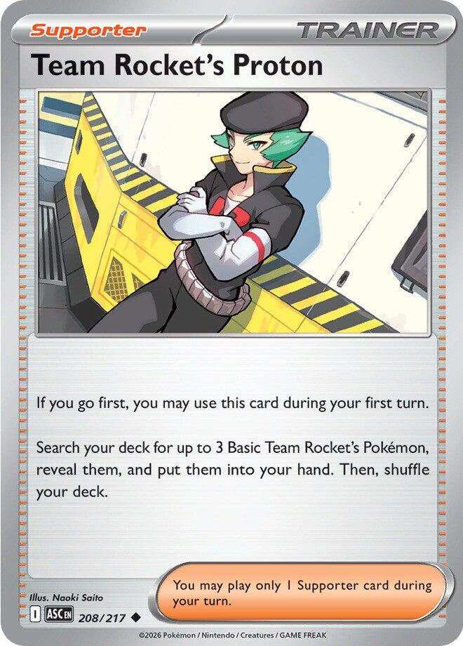 Team Rocket´s Proton - 208/217 - Uncommon
