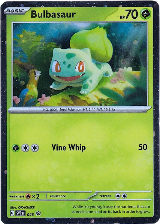 Bulbasaur - SVP046 - Cosmos holo promo