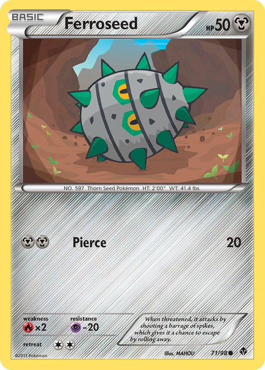 Ferroseed - 71/98 - common