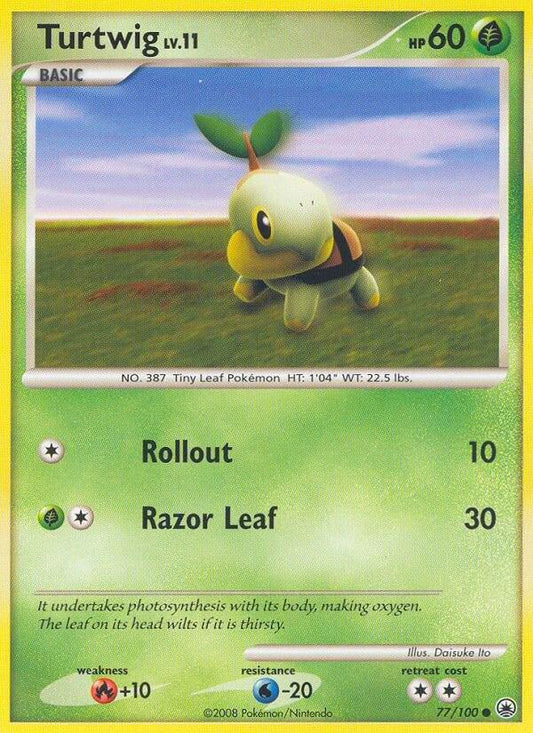 Turtwig - 77/100 - Common