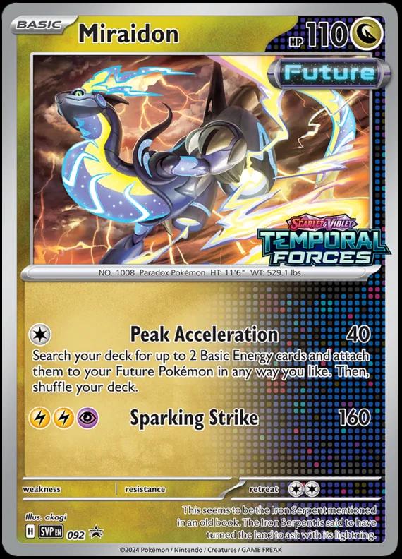 Miraidon - SVP092 - Prerelease Promo