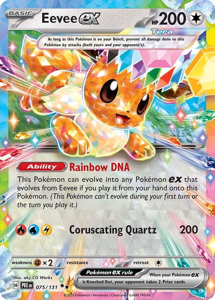 Eevee Ex - 075/131 - Ultra Rare