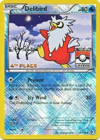 Delibird - 38/149 - Uncommon holo -  4th place