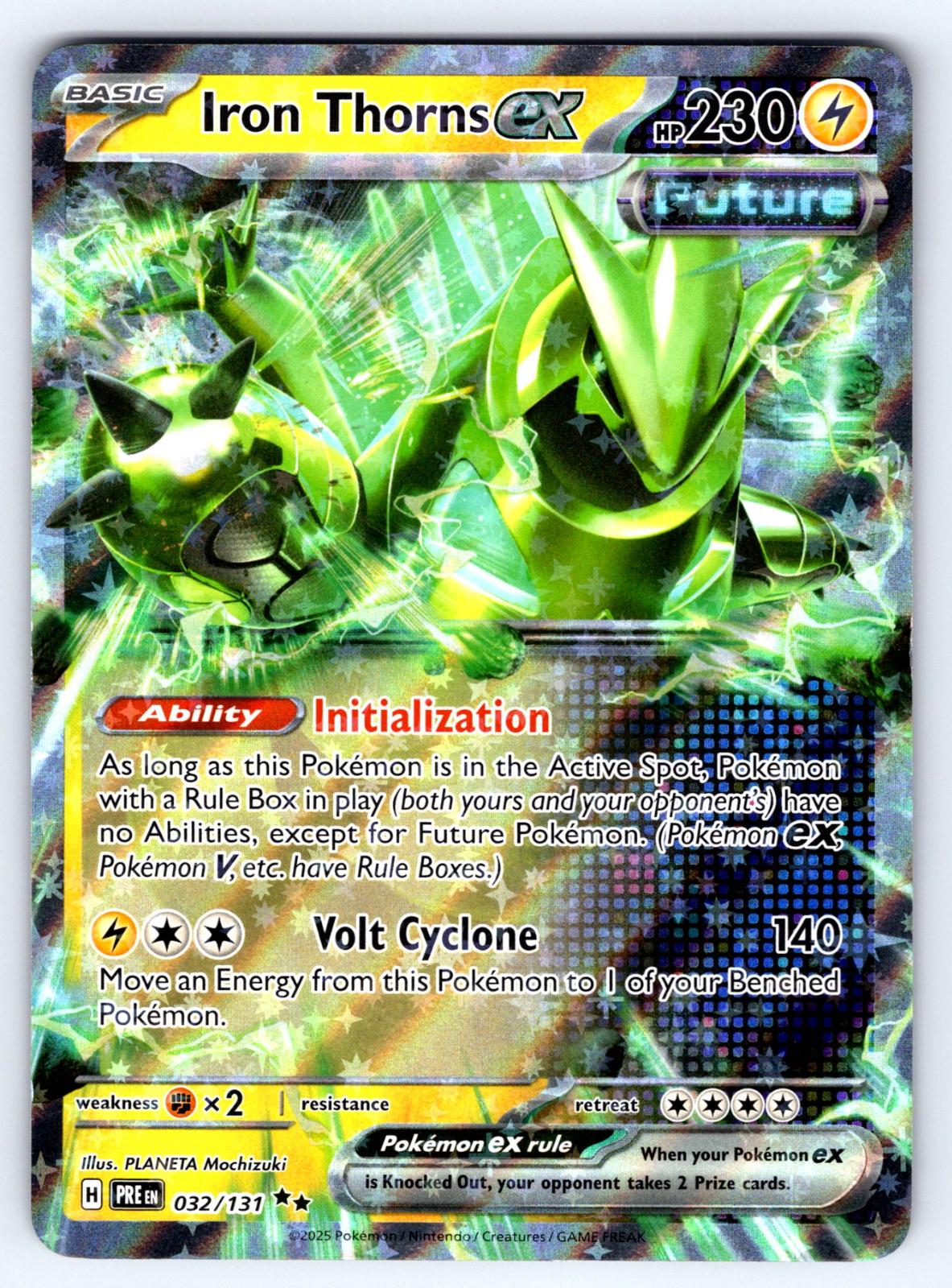 Iron Thorns Ex - 032/131 - Ultra Rare