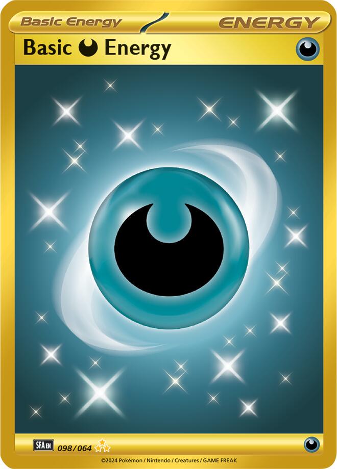 Darkness Basic energy - 098/064 - Secret Rare Gold