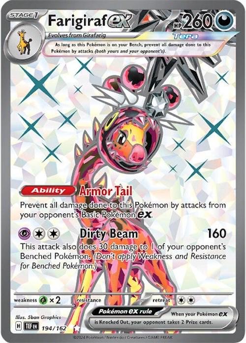 Farigiraf ex - 194/162 - Full art ultra Rare
