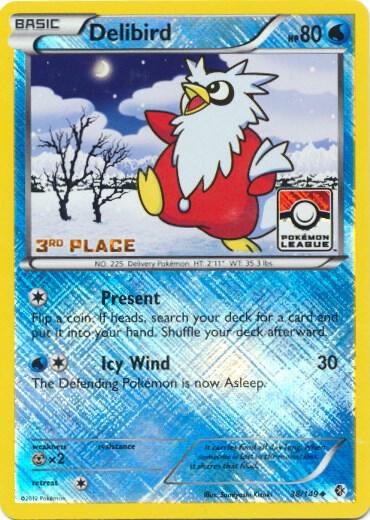 Delibird - 38/149 - Uncommon holo -  3rd place